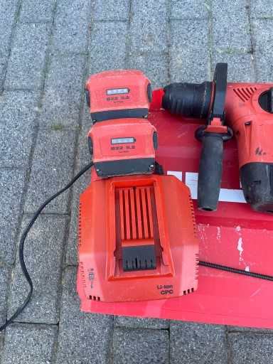 Hilti TE 4-A22 SDS plus аккумуляторная ударная дрель 21,6 В 5,2 Ач C4/36-350