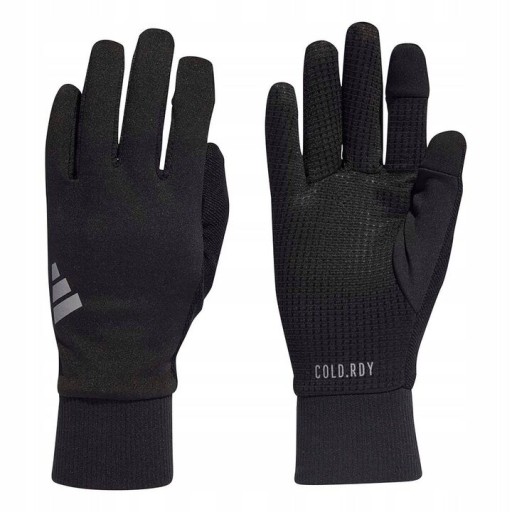 Перчатки ADIDAS RUN GLOVE C.RDY HY0670, черные