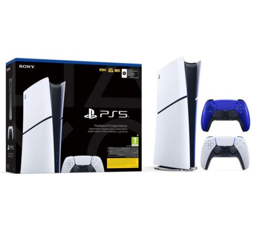 PS5 SLIM Digital Sony PlayStation 5 Digital D шасси 1 ТБ + дополнительная панель