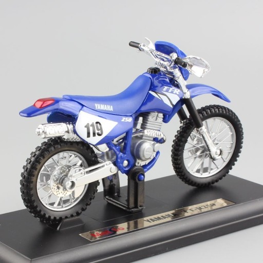 YAMAHA TT-R250 базовая модель 1:18 Maisto