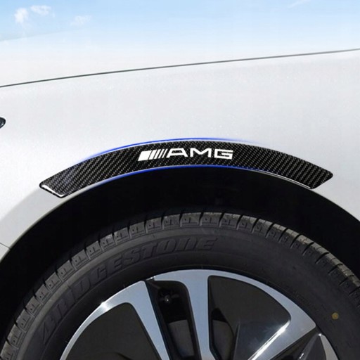 4 наклейки на боковые колеса Mercedes AMG