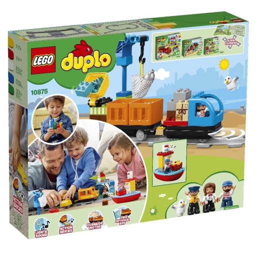 LEGO BRICKS 10875 Товарный поезд LEGO DUP