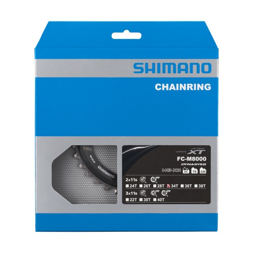 Звездочка Shimano Deore XT 34T-BB FC-M8000 Звездочка 34z