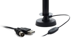 МОБИЛЬНАЯ АНТЕННА ДЛЯ ЭФИРНОГО ТЕЛЕВИДЕНИЯ DVBT2 МАГНИТ USB POWER MISTRAL MI-ANT100
