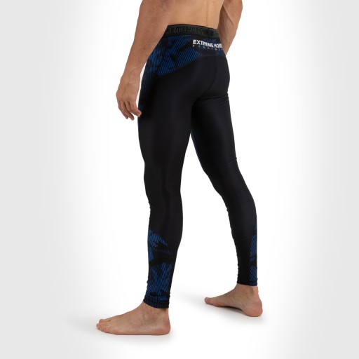 Legginsy męskie na rower HAVOC NIEBIESKIE XL EXTREME HOBBY