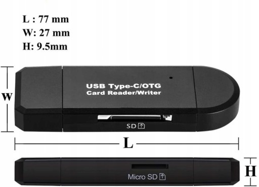 Устройство чтения карт SD MicroSD USB USB-C MICRO USB 1 5 в 1