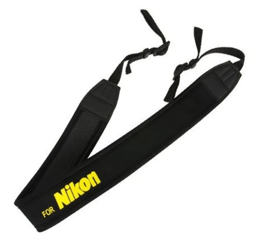 Широкий неопреновый ремень для бинокля NIKON.