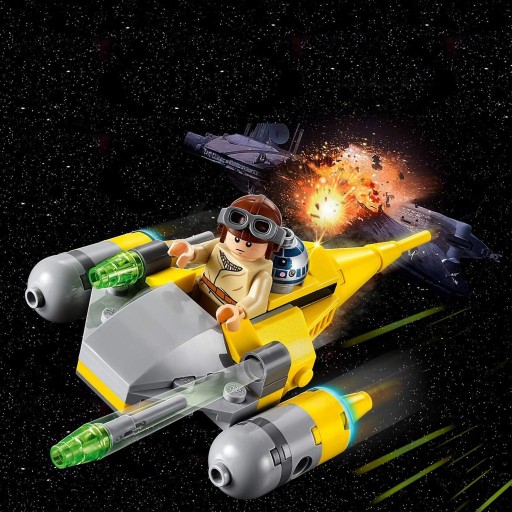 LEGO STAR WARS 75223 Naboo Starfighter Anakin Skywalker MICROFIGHTERS