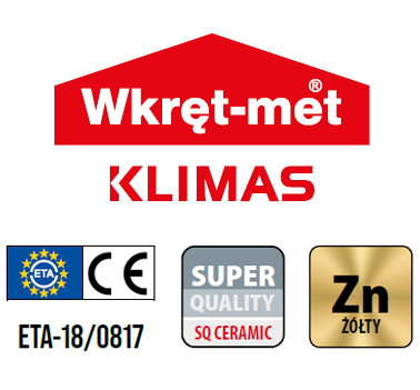WKRĘTY CIESIELSKIE DO DREWNA TALERZOWE TORX 8x200 WKCP