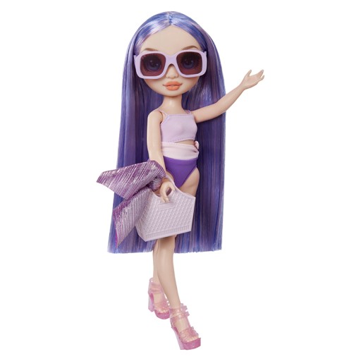 КОМПЛЕКТ КУПАЛЬНИКА RAINBOW HIGH SWIM & STYLE SUMMER DOLL VIOLET WILLOW КУПАЛЬНИК