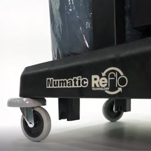 Прочная тележка для мытья полов Numatic EM3 SRK17, набор для дезинфекции