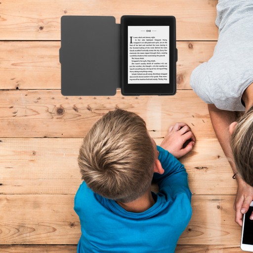 Чехол с функцией автоматического пробуждения, совместимый с Kindle 8th Auto