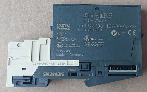 Модуль питания Siemens 6ES7 138-4CA00-0AA0 24В