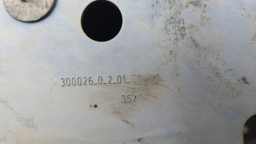 Belka zderzaka tył BMW M3 E92 E93 M Pakiet