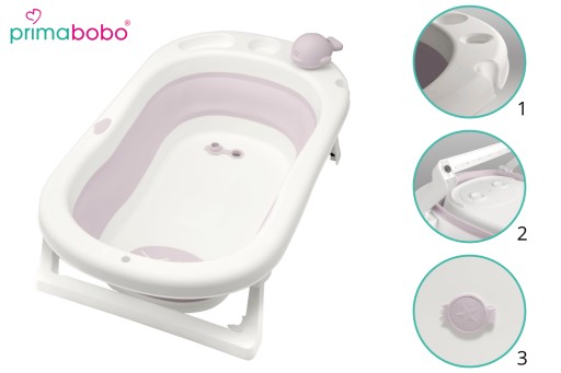Детская ванночка Primabobo MyToy С ПОДУШКОЙ 89см