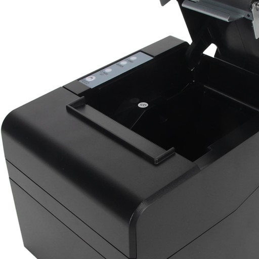 Термопринтер 80 мм, 220–300 мм/с, интерфейс USB LAN, команда esc pos, therm