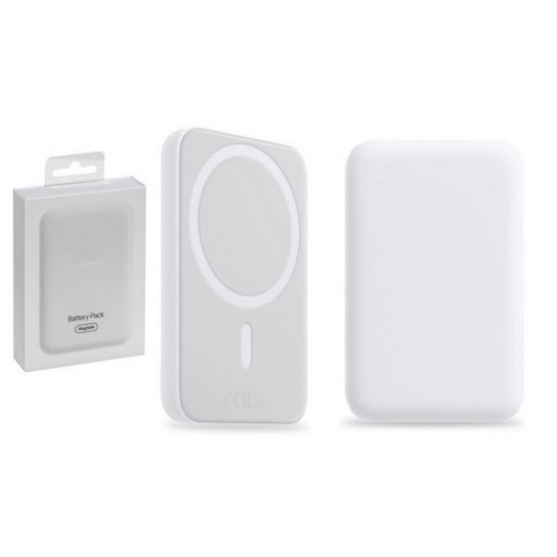 POWERBANK БЫСТРАЯ ЗАРЯДКА MAGSAFE 5000MAH БЕЛЫЙ