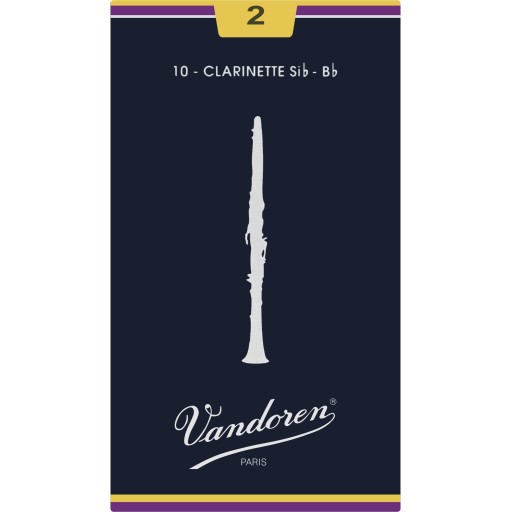 Трость для кларнета Bb 2 Vandoren Classic Blue CR102 1 шт.