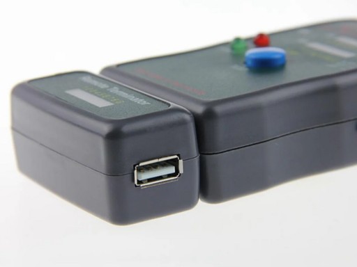 Gembird TESTER DO KABLI SIECIOWYCH SIECI RJ45 RJ11 LED NCT-2 LED