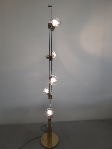 LOFT VINTAGE SOLKEN НАСТОЛЬНЫЙ СВЕТИЛЬНИК, ЛАТУНЬ, 5 ТОЧЕК