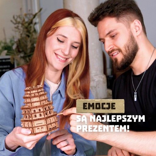 ESC WELT Quest Tower - Деревянный 3D пазл, Подарок взрослым
