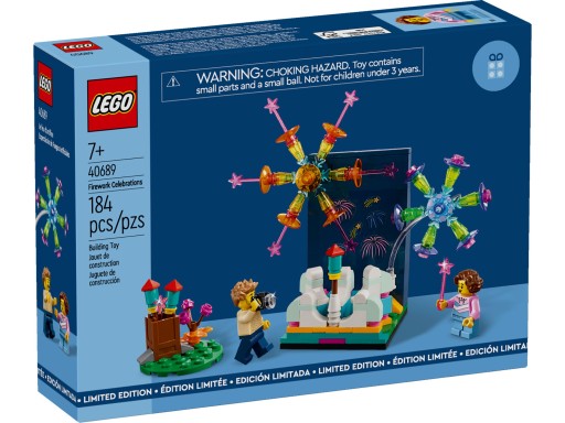 LEGO Limited Edition 40689 — ФЕЙЕРВЕРК Праздничный фейерверк — НОВИНКА