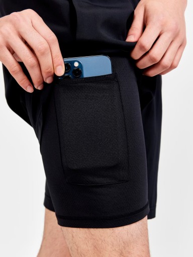 CRAFT ADV Essence Shorts 2-w-1 spodenki biegowe XL