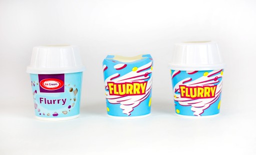 Набор FLURRY ECO КРУЖКА + ЛОЖКА 50 шт.