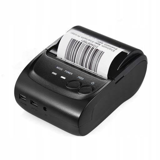 Мини-термопринтер Bluetooth USB