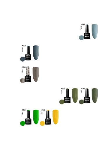 Zestaw do paznokci SUNONE lakiery hybrydowe + LAMPA UV LED Frezarka