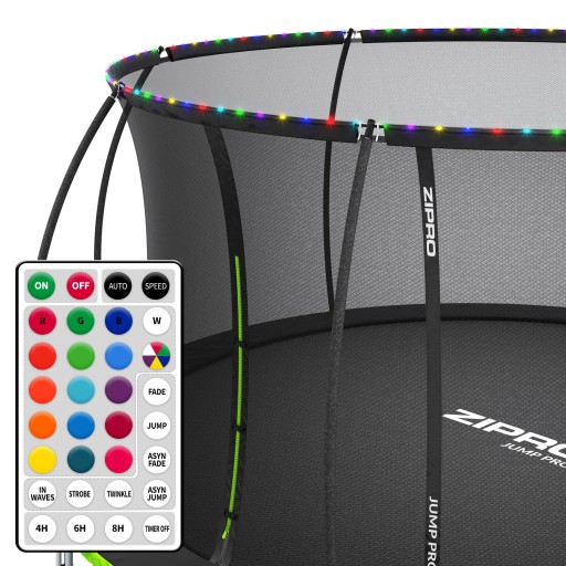 Освещение для батутов 12 футов 374 см светодиодное RGB 12 м