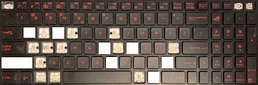 Клавиши ASUS GL502 GL502U GL502UM GL502VT GL502VY