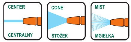 ЛАТУННЫЙ ПИСТОЛЕТ ДЛЯ ВОДОПРОВЫЧКИ 3 ФУНКЦИИ + РЕГ.