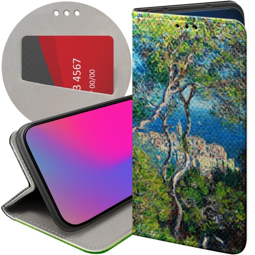 КРЫШКА-ЧЕХОЛ ДЛЯ XIAOMI REDMI Note 10 CLAUDE MONET PATTERNS