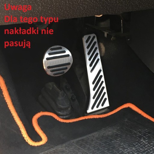 Накладки на педали Smart Fortwo 453 2014 - 2018 гг.