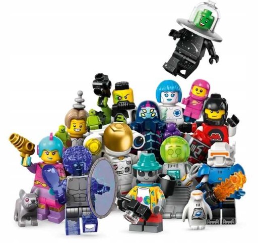 71046 — Минифигурки LEGO — Космическая серия 26 — набор из 12 шт.