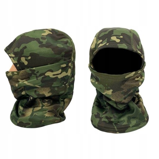Балаклава термоактивная антибактериальная военная кепка Balaclava moro ASG