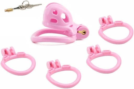 BABY COBRA MAŁY RÓZOWY PAS CNOTY CHASTITY XXS