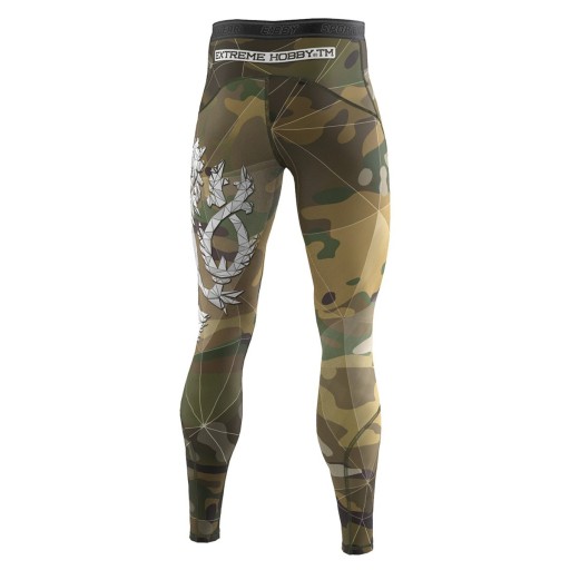 Legginsy Termoaktywne Męskie CZESKI LEW XL EXTREME HOBBY