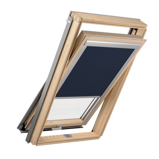 RoofLite Dakstra Dakea Velux Fakro Мансардная штора 78x140 темно-синий