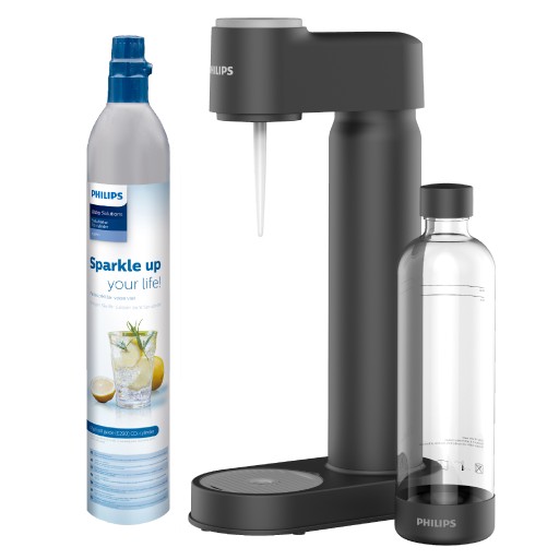 Saturator do gazowania wody PHILIPS ADD4901BK w kolorze czarnym