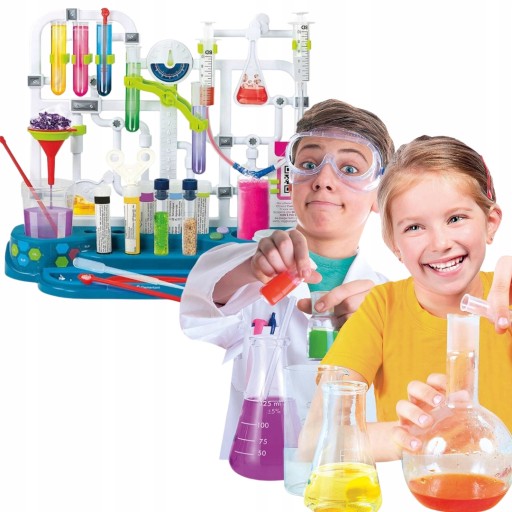 Clementoni Doświadczenia chemiczne SUPER CHEMIK mały chemik edukacja nauka