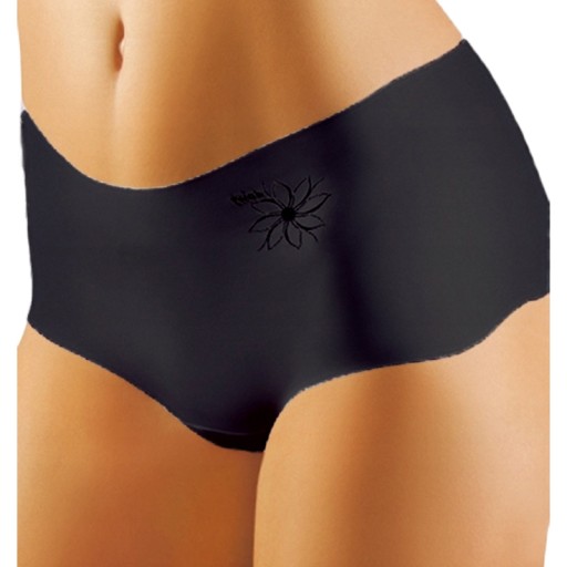 Трусики EMILI Daisy Laser Cut черные S