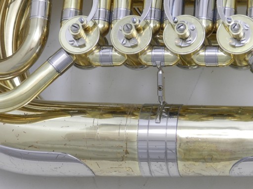 Yamaha YBB-641 Bb Туба отремонтированный футляр + мундштук DR24-133