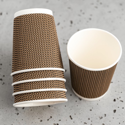 Чашки Eco Coffee двухслойные 250 мл / 25 шт.