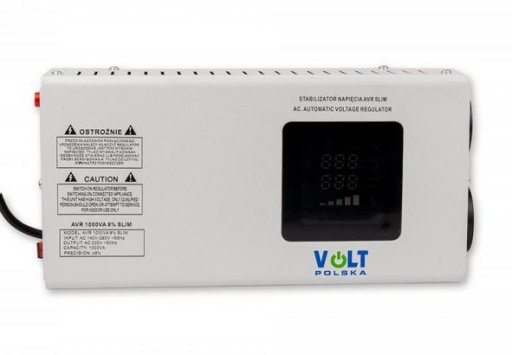Стабилизатор напряжения Volt Polska AVR 1000VA Slim