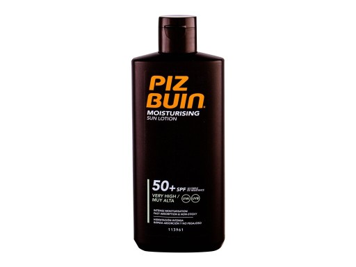 PIZ BUIN Увлажняющий солнцезащитный лосьон SPF50+ Средство для загара для тела 200 мл