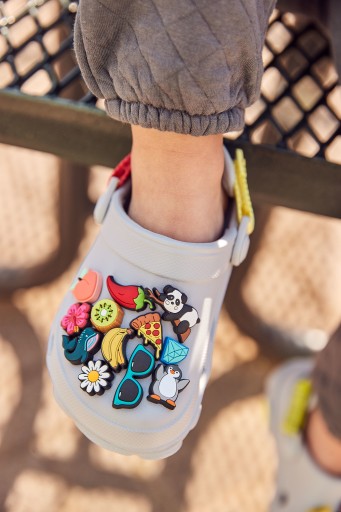 Детская обувь Шлепанцы Сабо Crocs Bayaband Rainbow 209731 Сабо 22-23