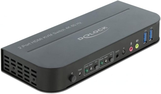 ПЕРЕКЛЮЧАТЕЛЬ 1,4 KVM РАЗБЛОКИРОВКА ПОРТ ДИСПЛЕЯ USB 8K 11482