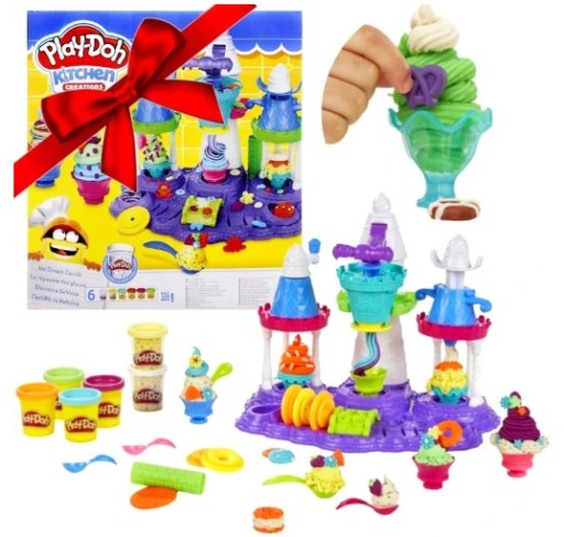PLAY DOH НАБОР МОРОЖЕНОГО ДЛЯ ВЕЧЕРИНКИ ПАСТА МОРОЖЕНОЕ XL